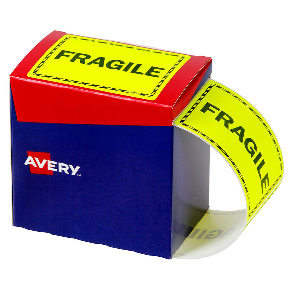 Avery Fragile Endels 750pcs (75x99,6 mm)