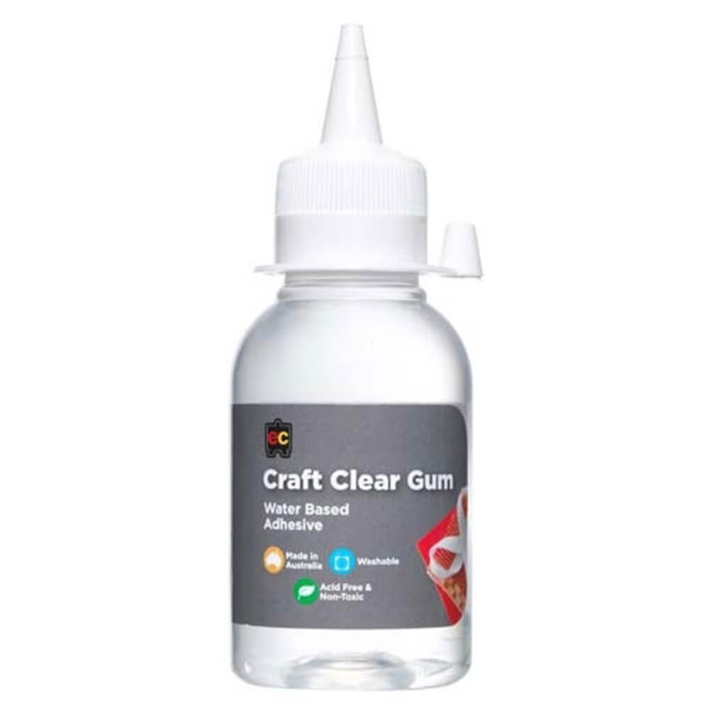 EC Craft Gum Agua Glue adhesivo a base de agua (transparente)