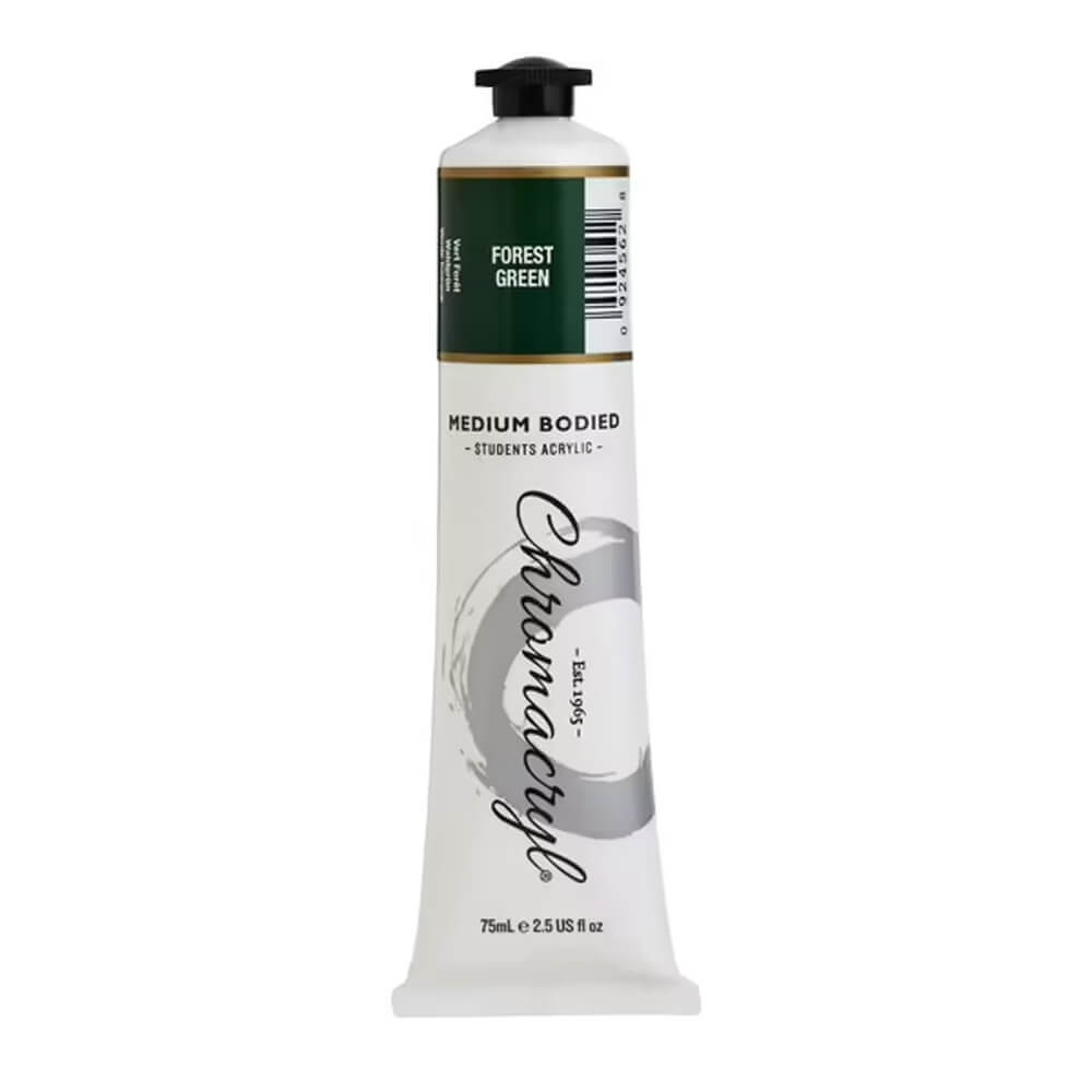 Pintura acrílica de los estudiantes de Chromacryl 75ml