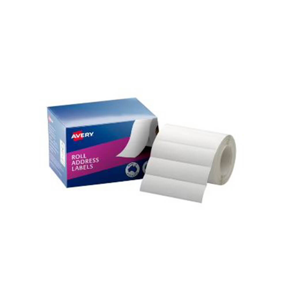 Las etiquetas de las direcciones de Avery Roll (caja de 500)