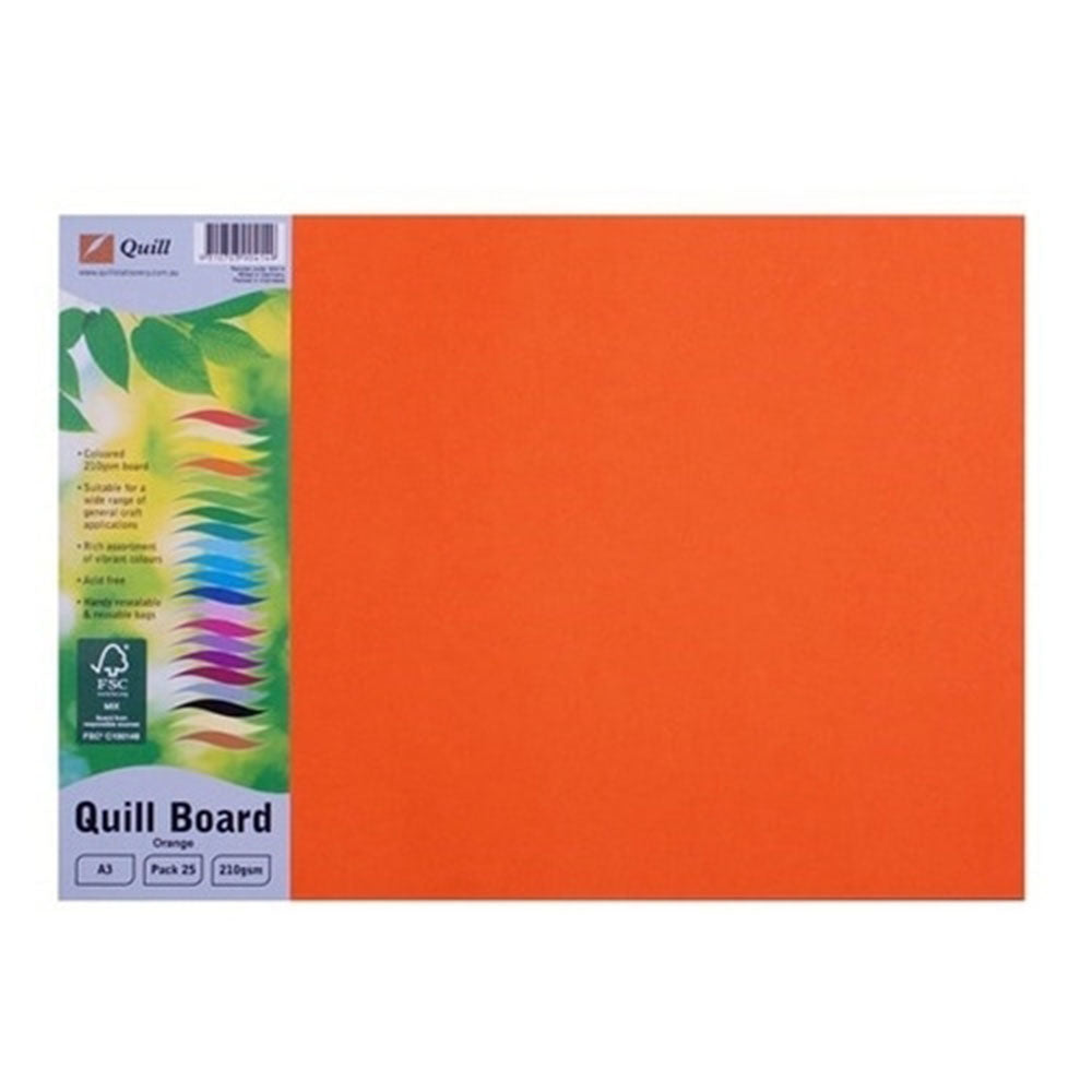 Quill A3 kartong 210gsm (paket med 25)