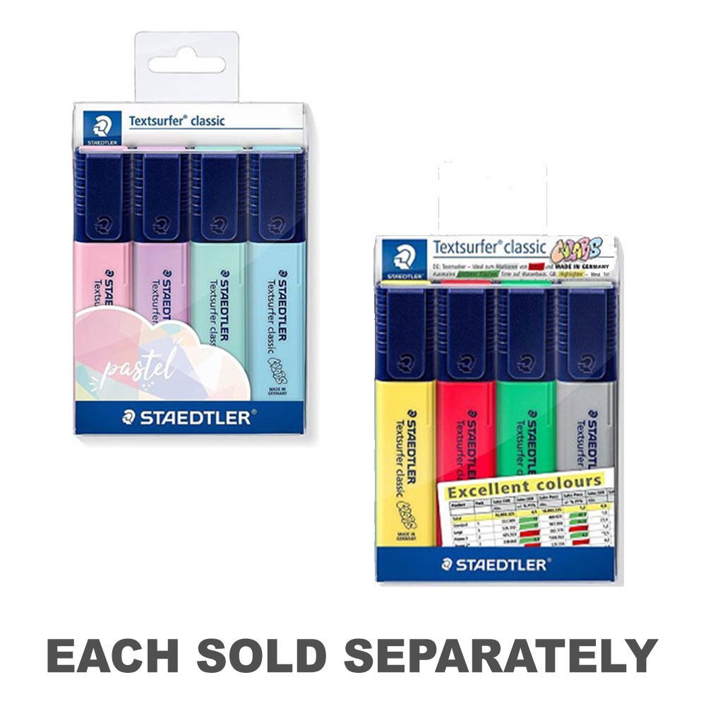 Staedtler Textsurfer Classic Highlighters 4pcs