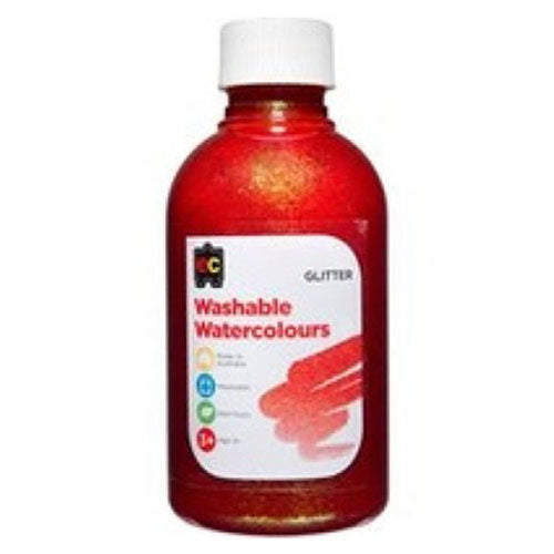 EC Washable Glitter Watercolour Paint 250mL