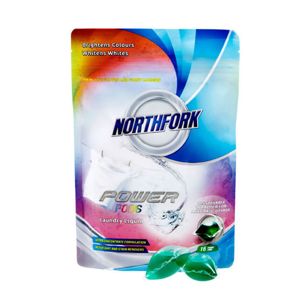 Northfork Laundry Washing Power Pack Pods 16 Stück