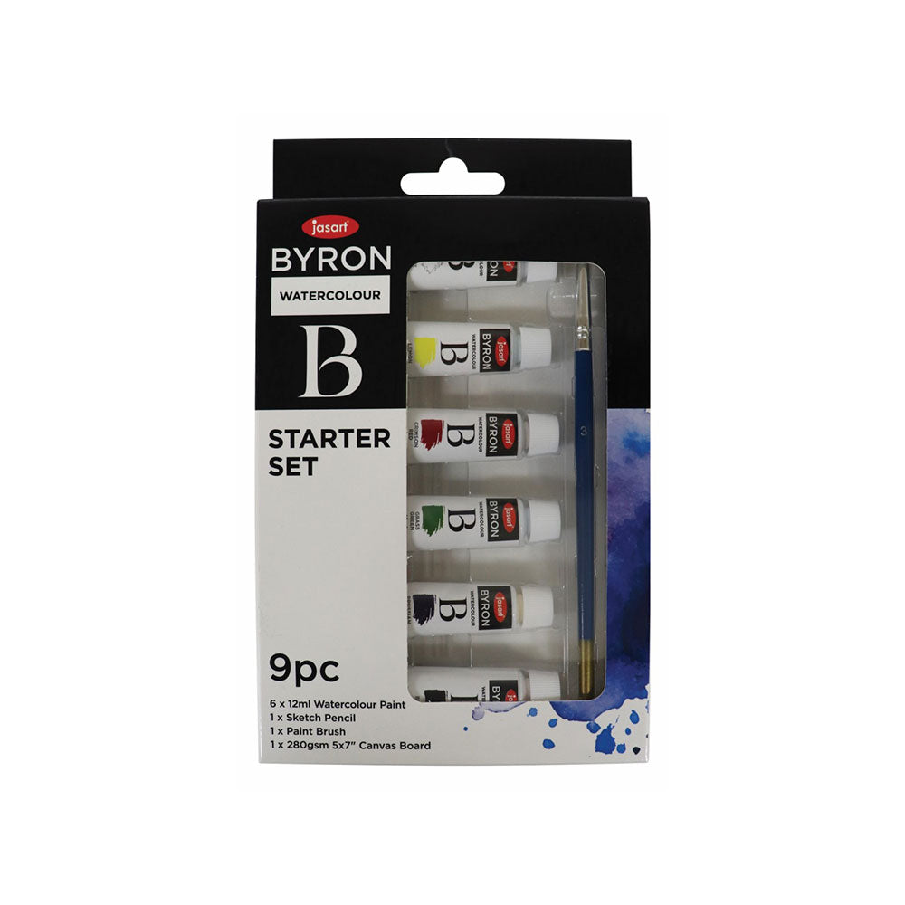 Ensemble de démarrage de peinture Jasart Byron (pack de 9)