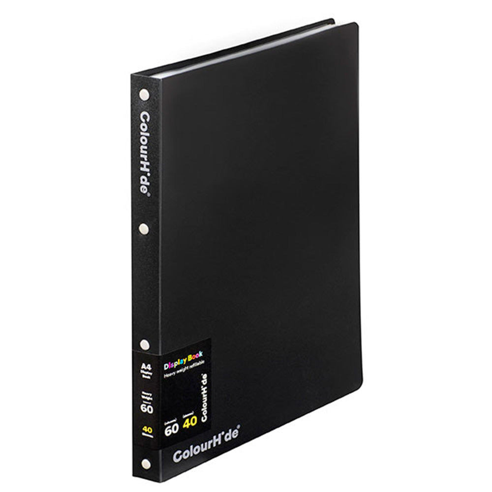 Colourhide A4 Repillable Display Book