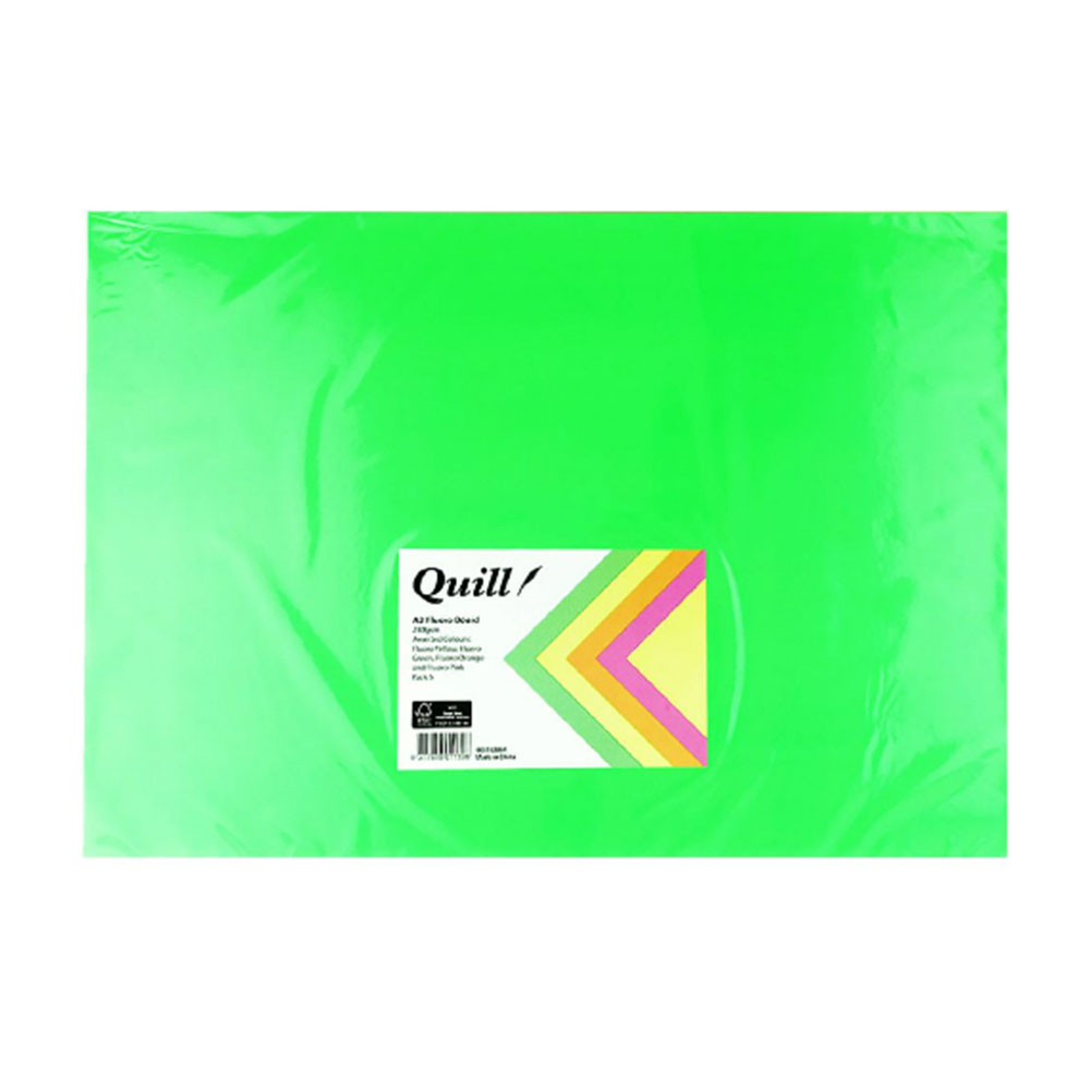 Quill Fluoro Board A3 (Pack of 5)