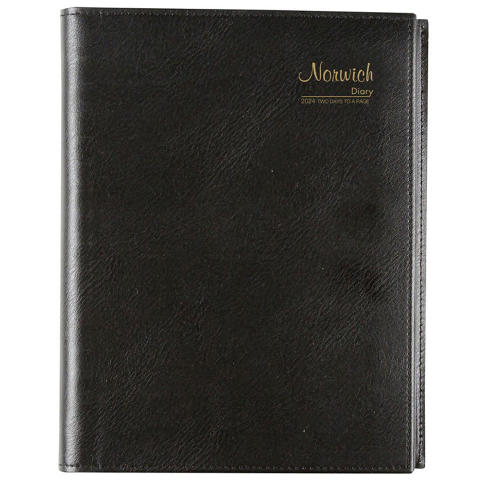 Cumberland Norwich A5 2024 Diary (negro)