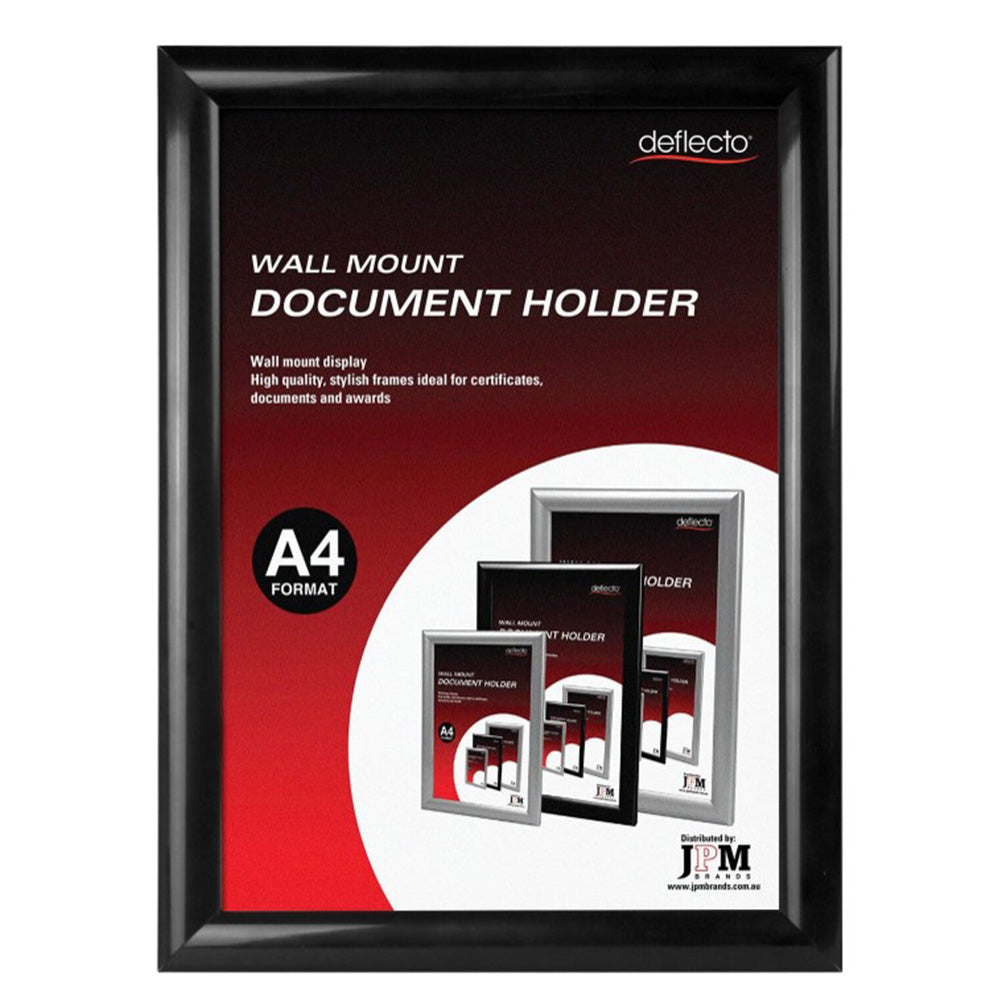 DEFLECTO WALL-MOUNTERAD DOKUMENT HOLDER (BLACK)