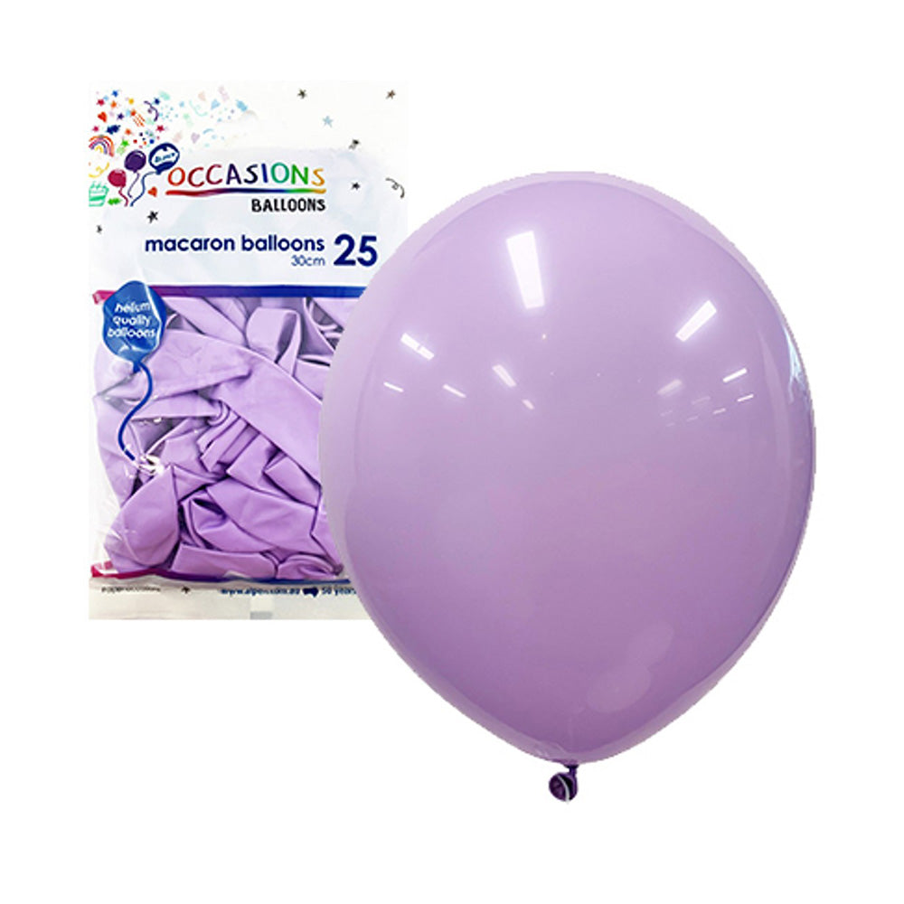 Alphen Macaron Pastel Balloons 30cm (25 stk)