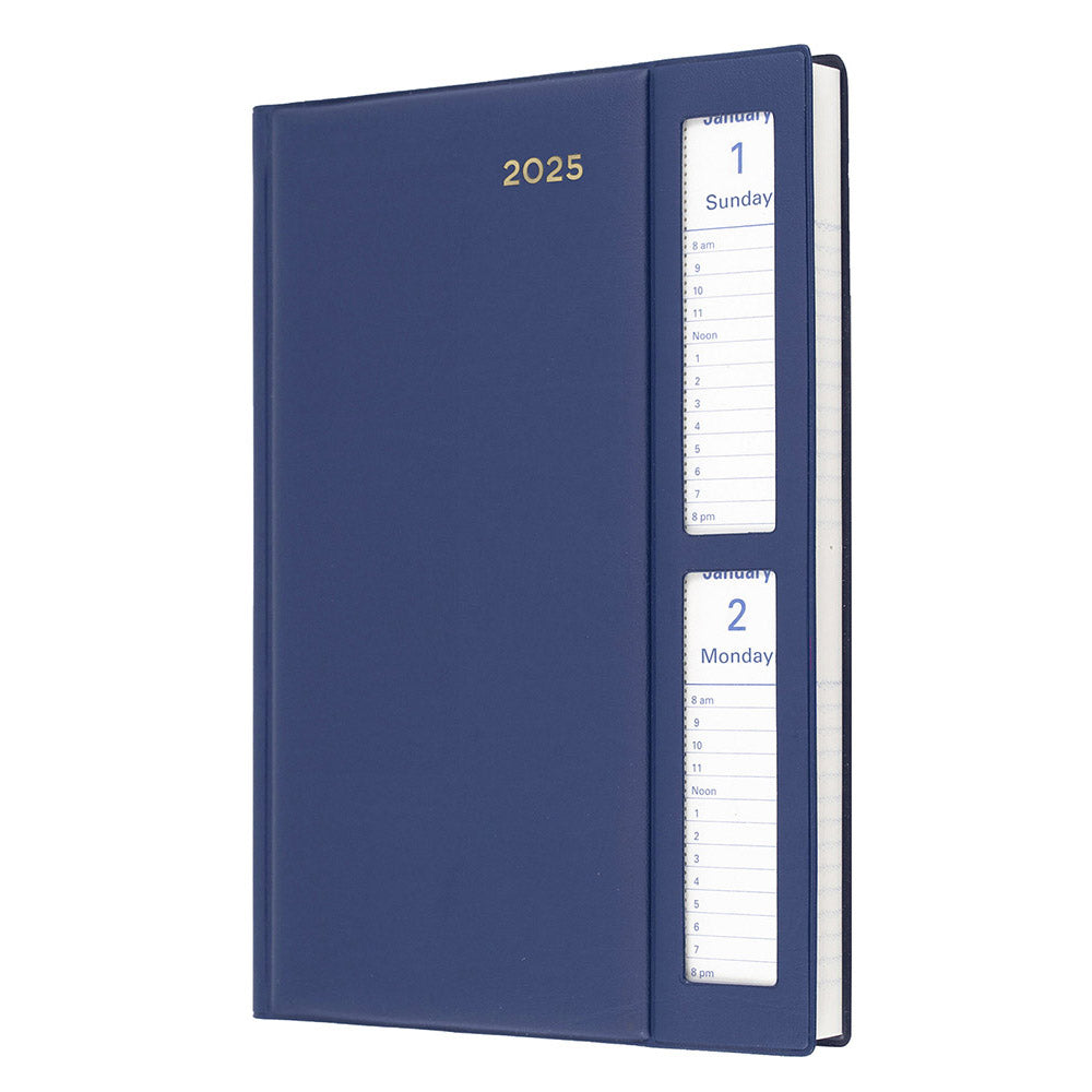 Collins Belmont A5 2DTP Window Face 2025 Diary