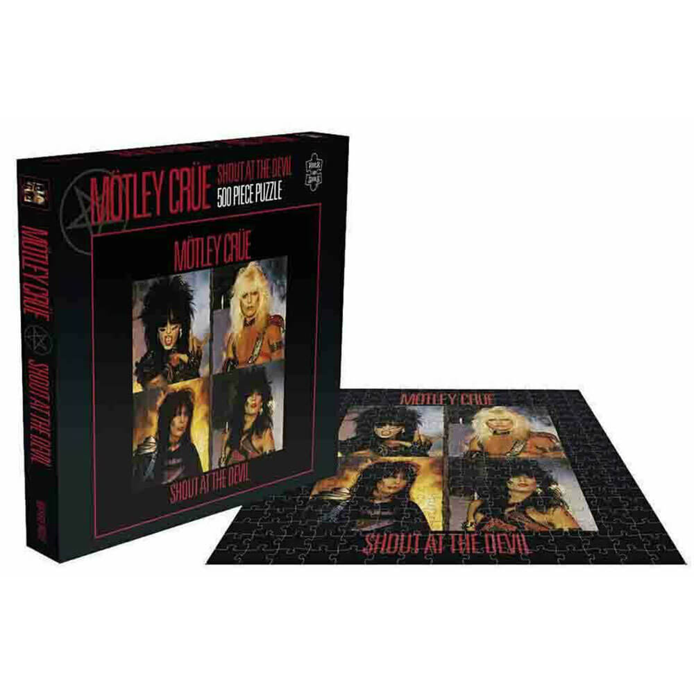 Serras de rock Motley Crue Puzzle (500pcs)