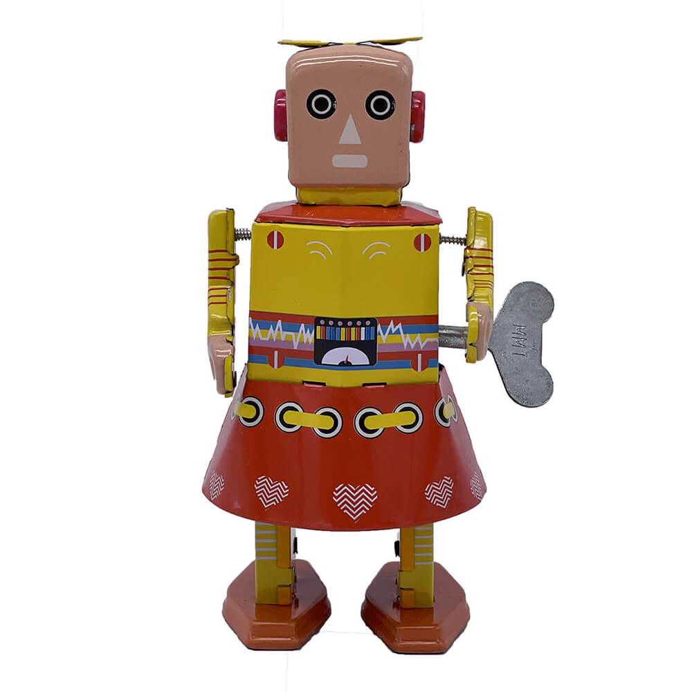 Panie i Pani Tin Robot Toy 15 cm