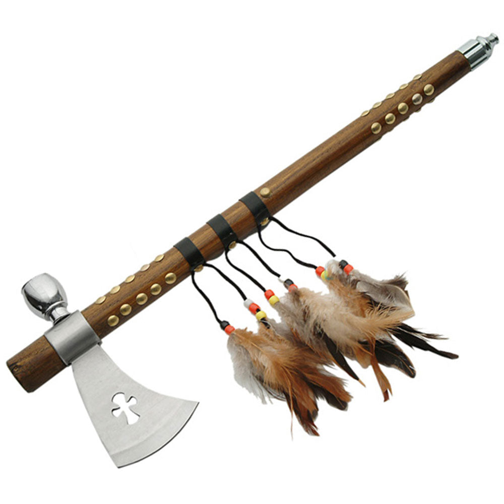 Native American Tomahawk Peace Pipe