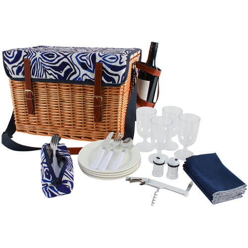 Deluxe Picnic Basket (50x30x30cm)