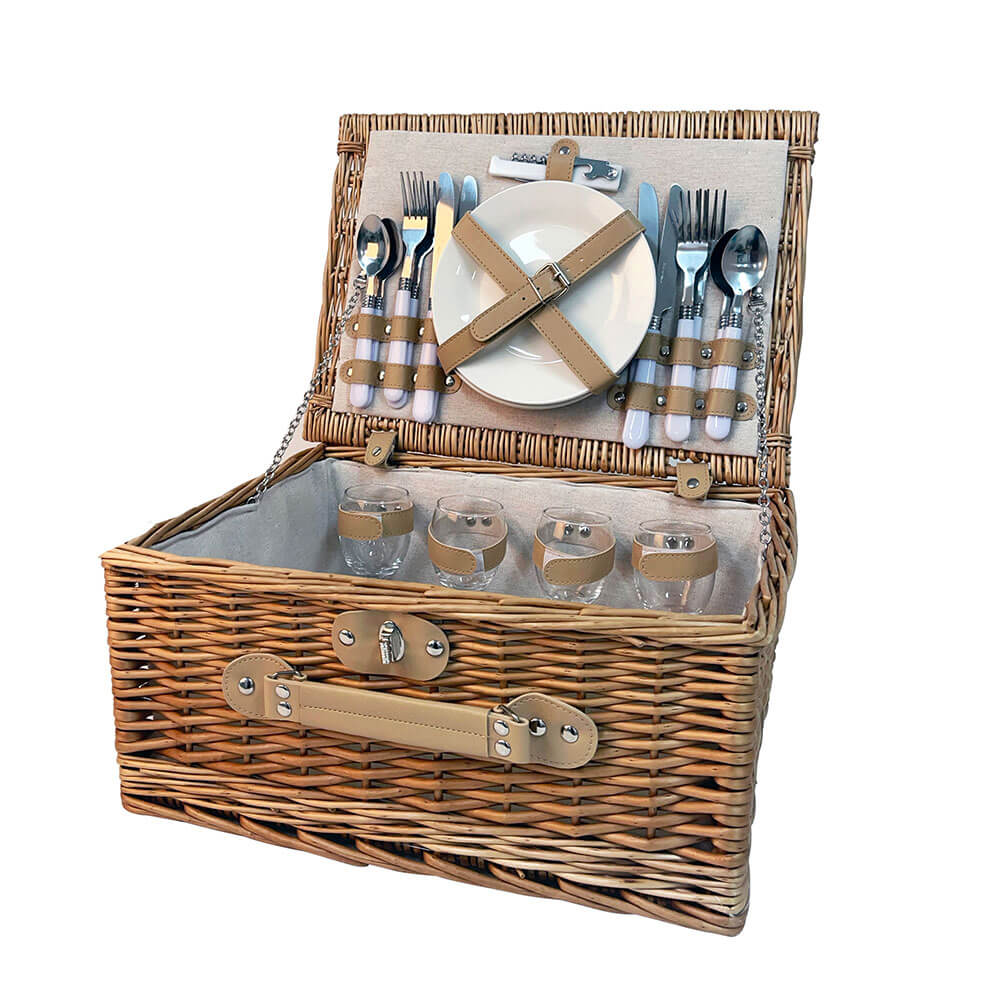 Canasta de picnic compacta (40x28x20cm)