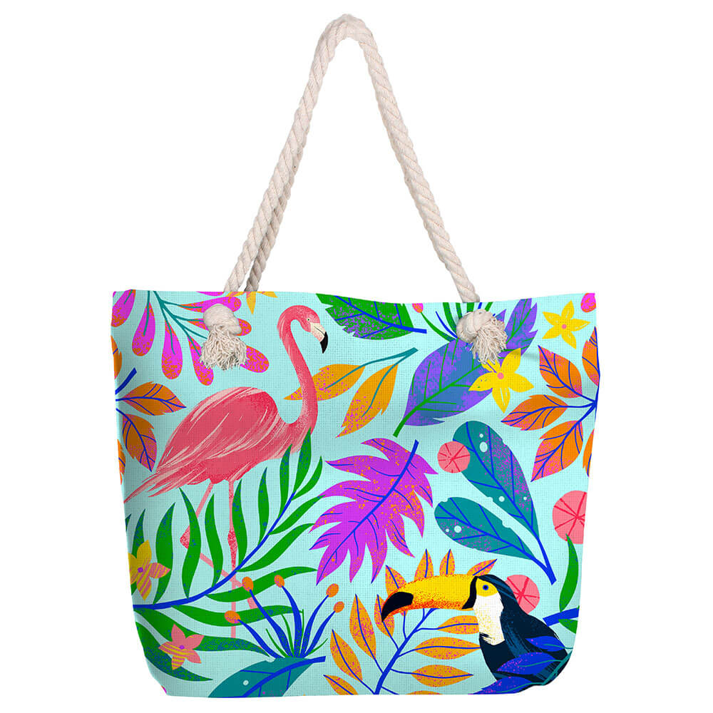 Bolsa de praia de tamanho jumbo (70x42cm)