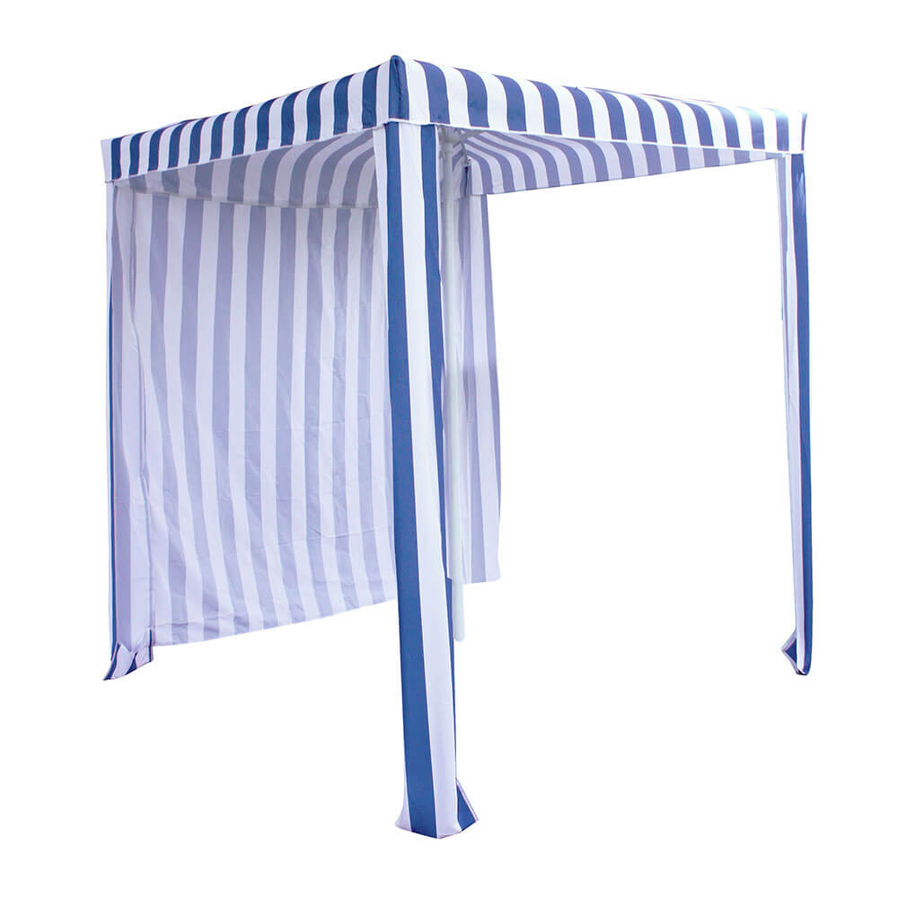 Cabana de Hamptons Beach con pared trasera (180x180 cm)