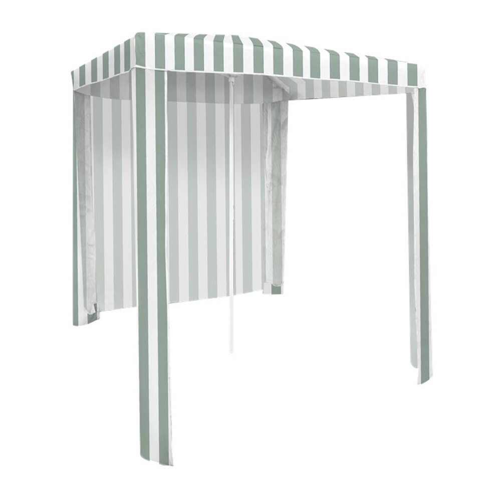 Hamptons Beach Cabana con parete posteriore (180x180 cm)