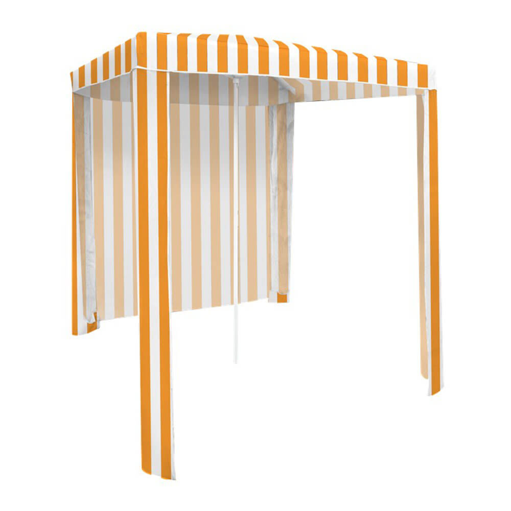 Cabana de Hamptons Beach con pared trasera (180x180 cm)