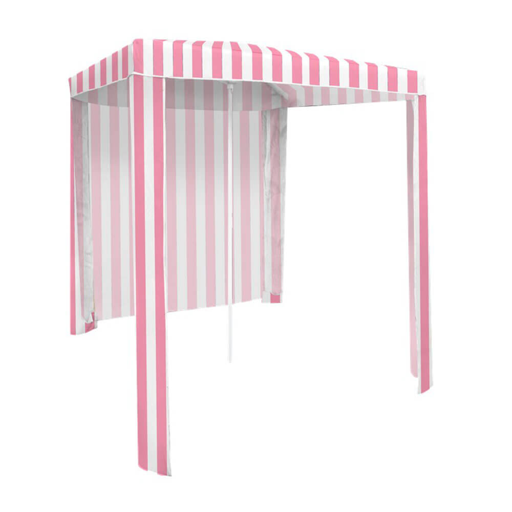 Hamptons Beach Cabana med bagvæg (180x180cm)