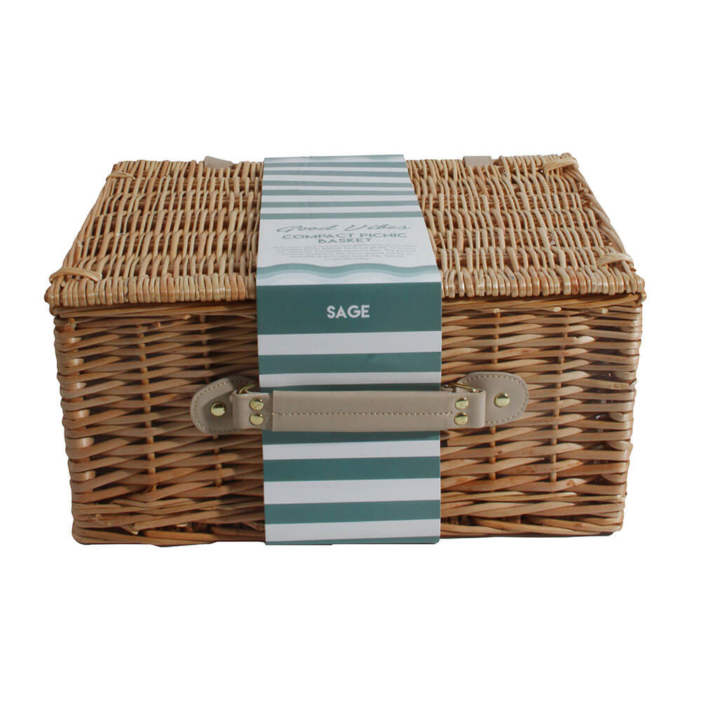 Canasta de picnic de Hamptons Willow (40x28x20cm)