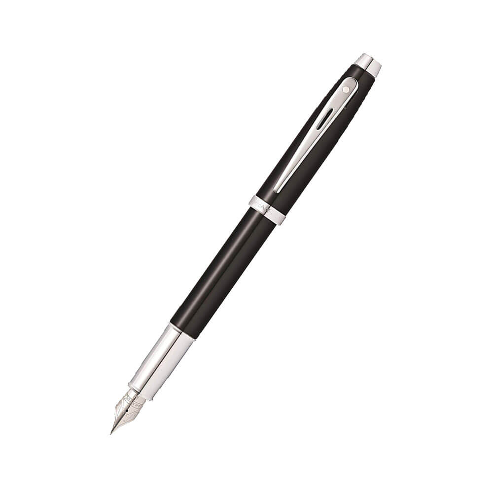 100 Black Lacquer/Chrome Plated Pen