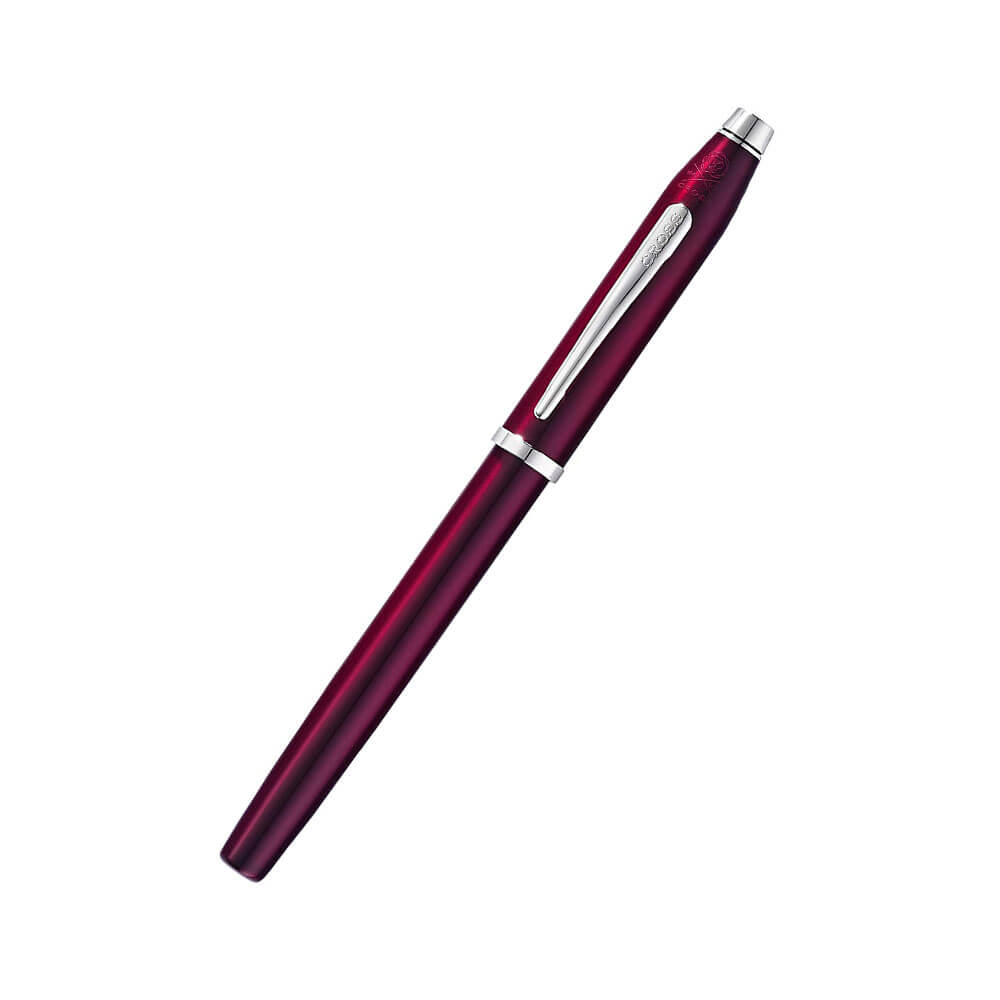 Century II doorzichtige pruim met rhodium pen