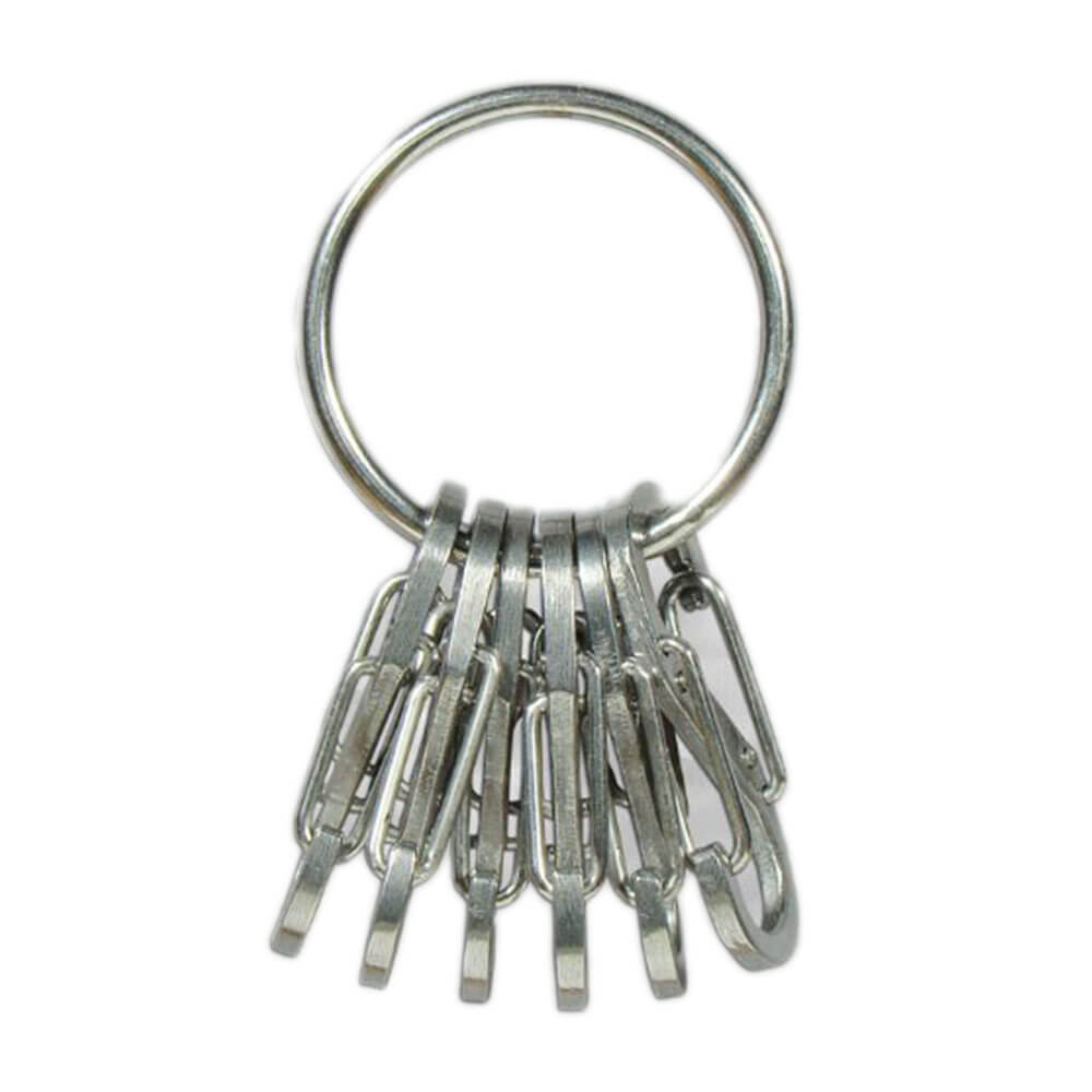 KeyRing Steel w/ Stainless S-Biners