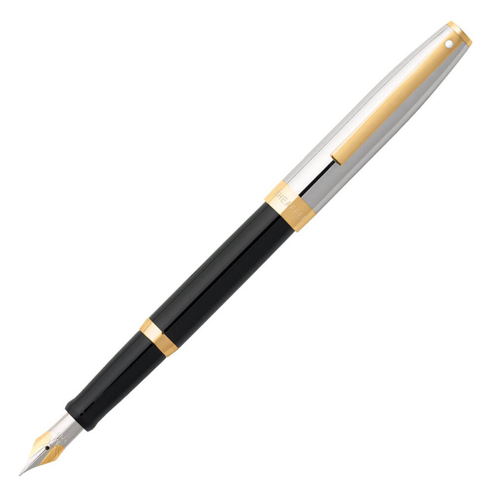 Sagaris Black/Chrome/Gold Trim Pen