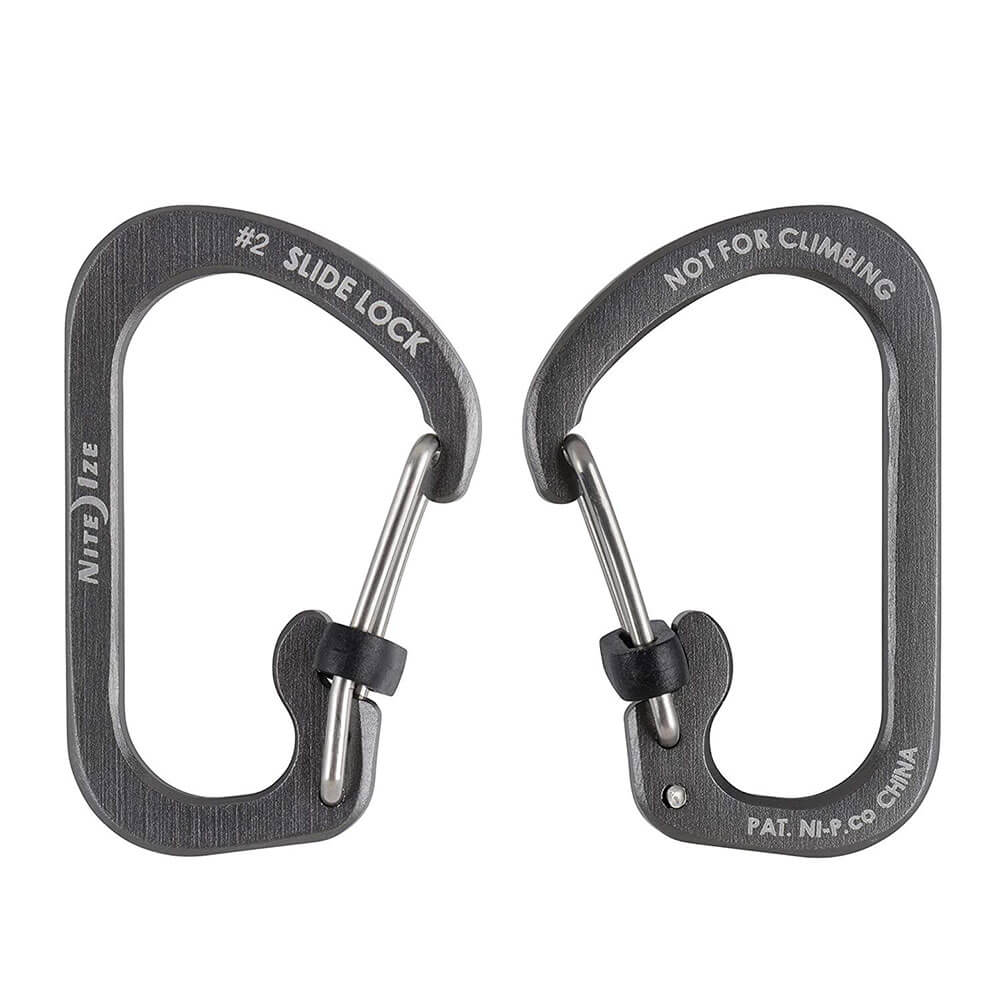 Slidelock Carabiner aluminium