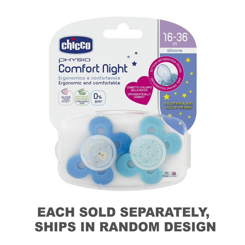 Comfort Silicone pacifier 2PK (chico)