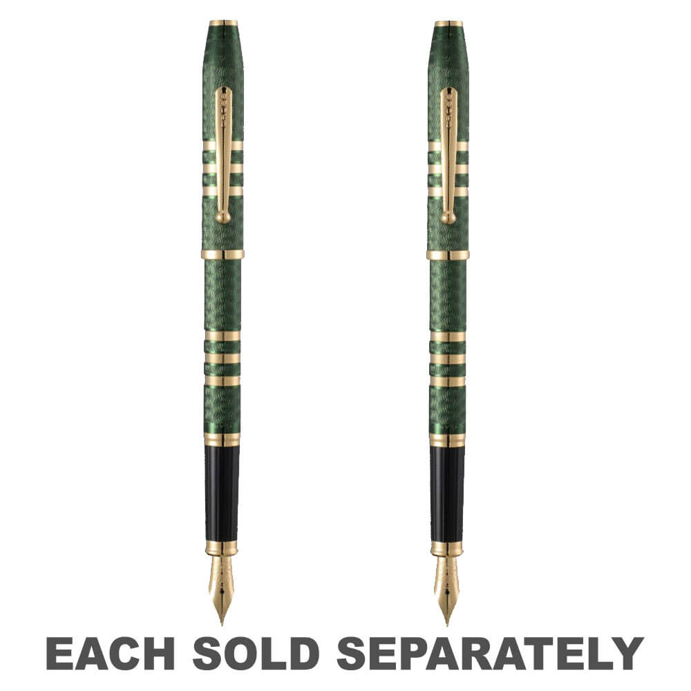 175th Century II +23ct Fountain Pen (Green Lacquer)