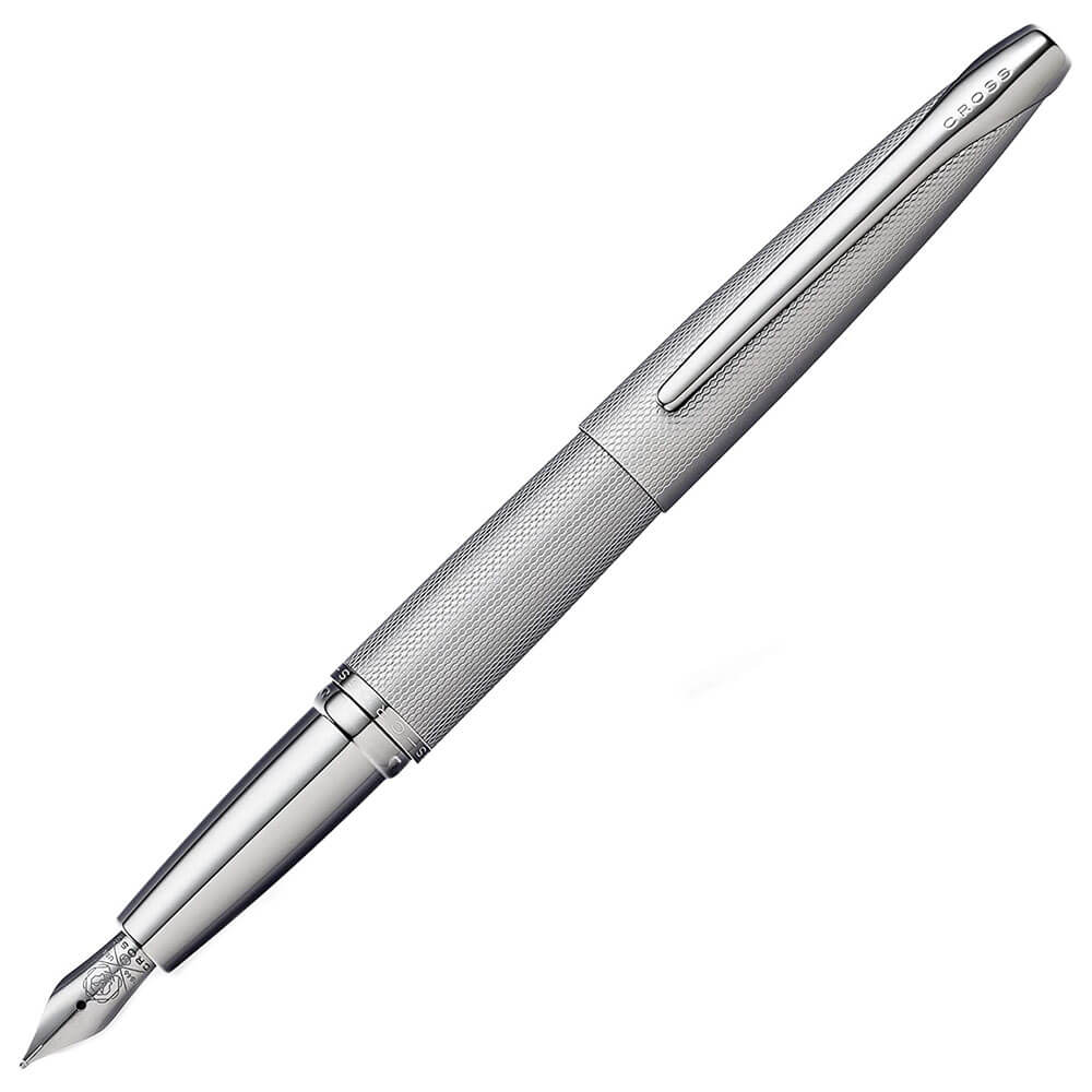 Cross ATX Sandblast Fountain Pen (Titanium Gray)