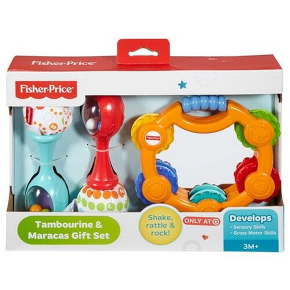 Tambourine Maracas Baby Gift Set