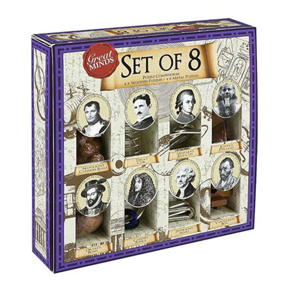 Great Minds Compendium Puzzle (Set of 8)