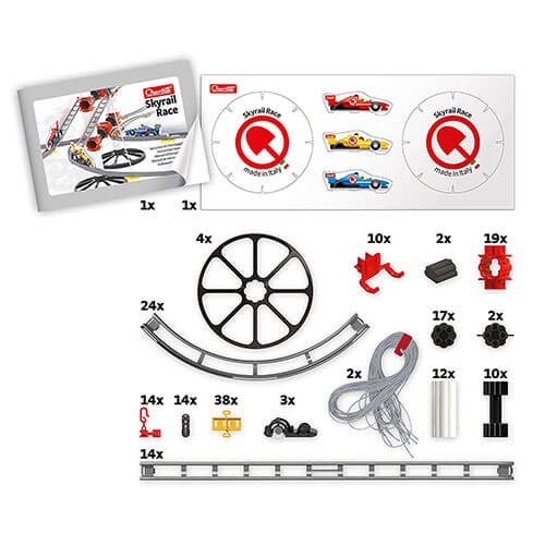 Skyrail Race 187 Piece Marble Run