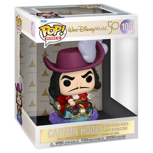 Disney Captain Hook at Pan's Flight Attraction Pop! Ride