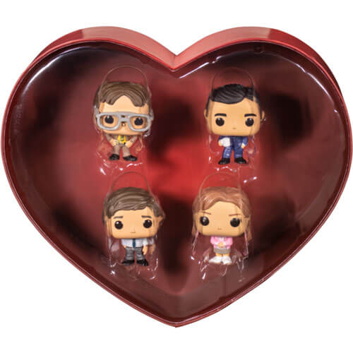 The Office Valentines Day US Exclusive Pocket Pop! 4-pack