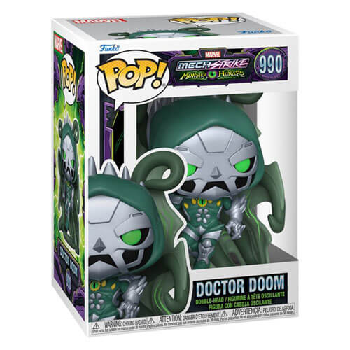 Marvel Mech Strike Monster Hunters Dr Doom Pop! Vinyl