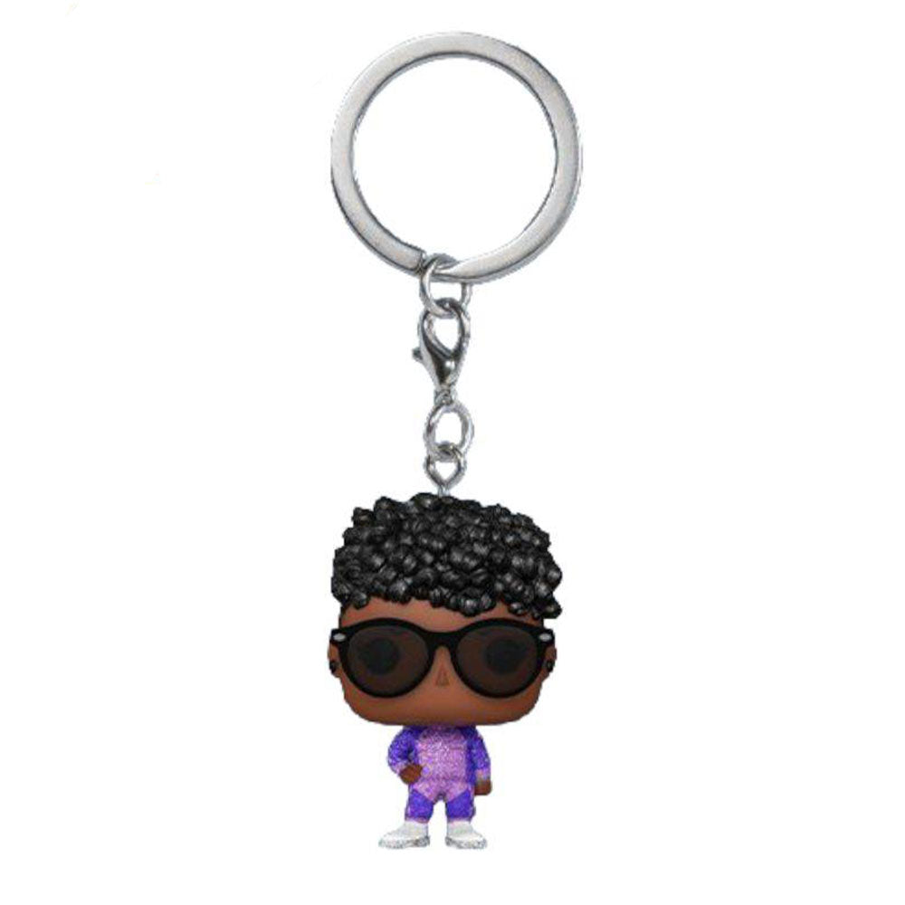 Wakanda pour toujours Shuri avec des lunettes de soleil pop! Porte-clés