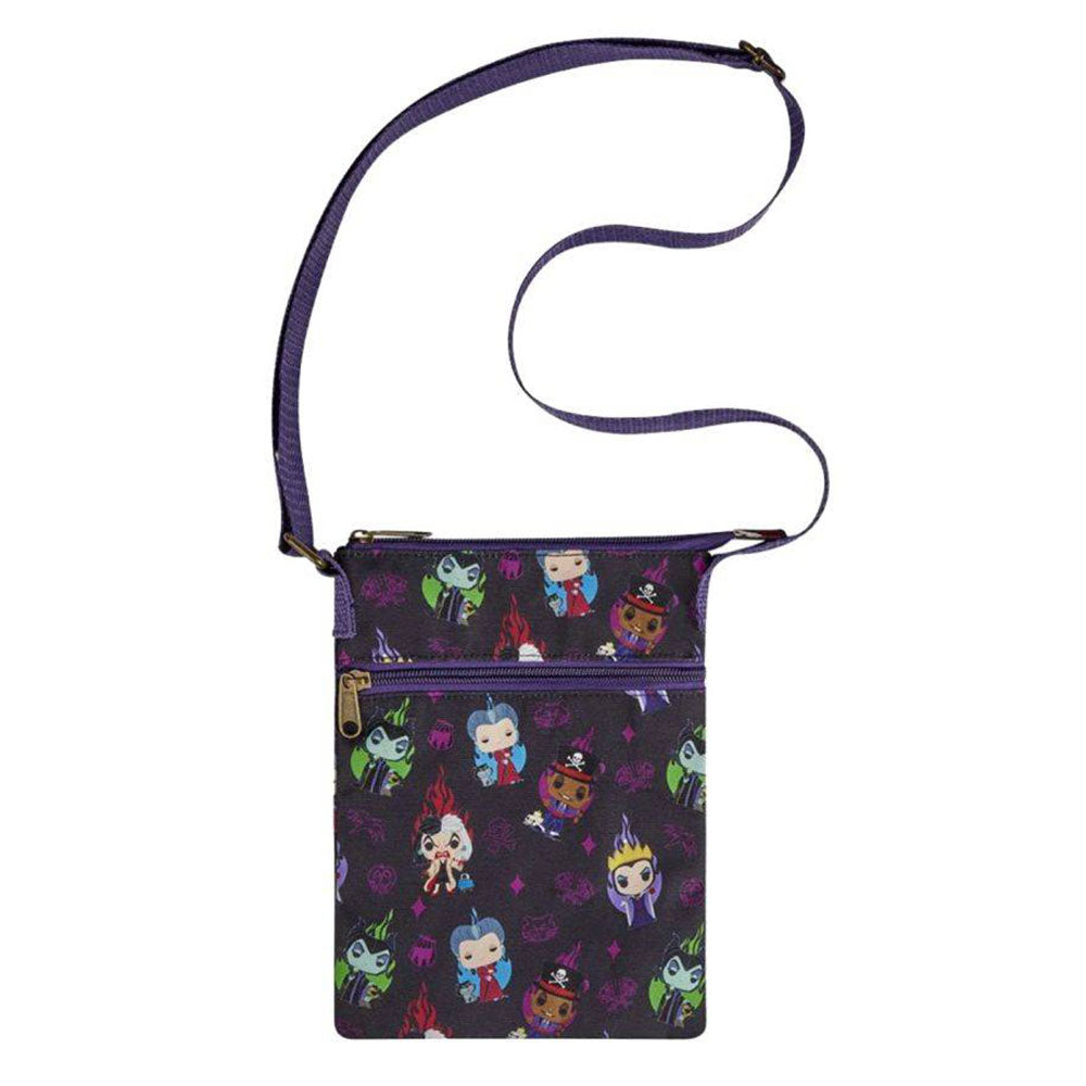 Disney Villains Villains Print Passport Bag