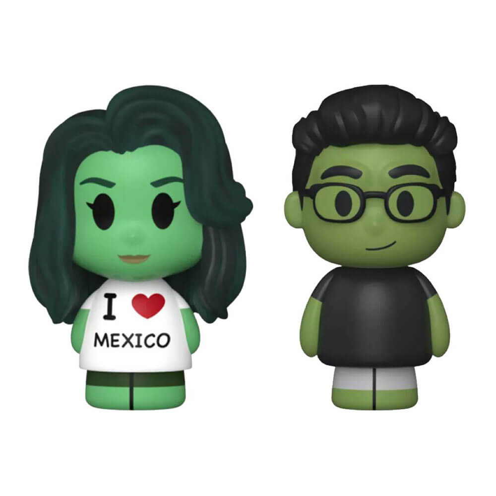 She Hulk & Hulk US Exclusive Mini Moment