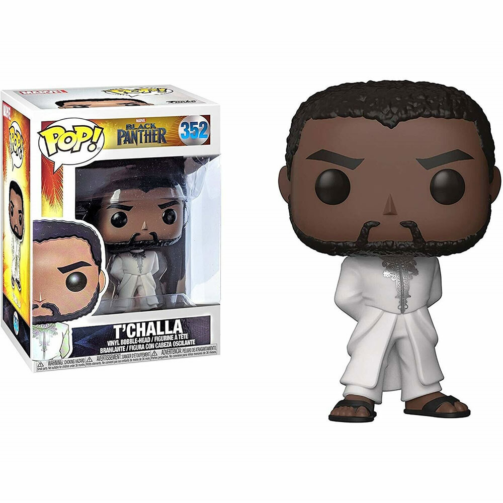 Black Panther T'Challa White Robe Pop! Vinyl