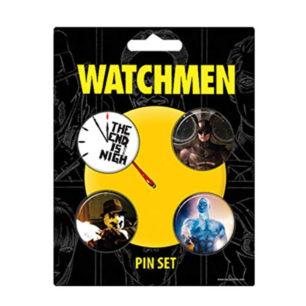 Watchmen Pin Juego de 4