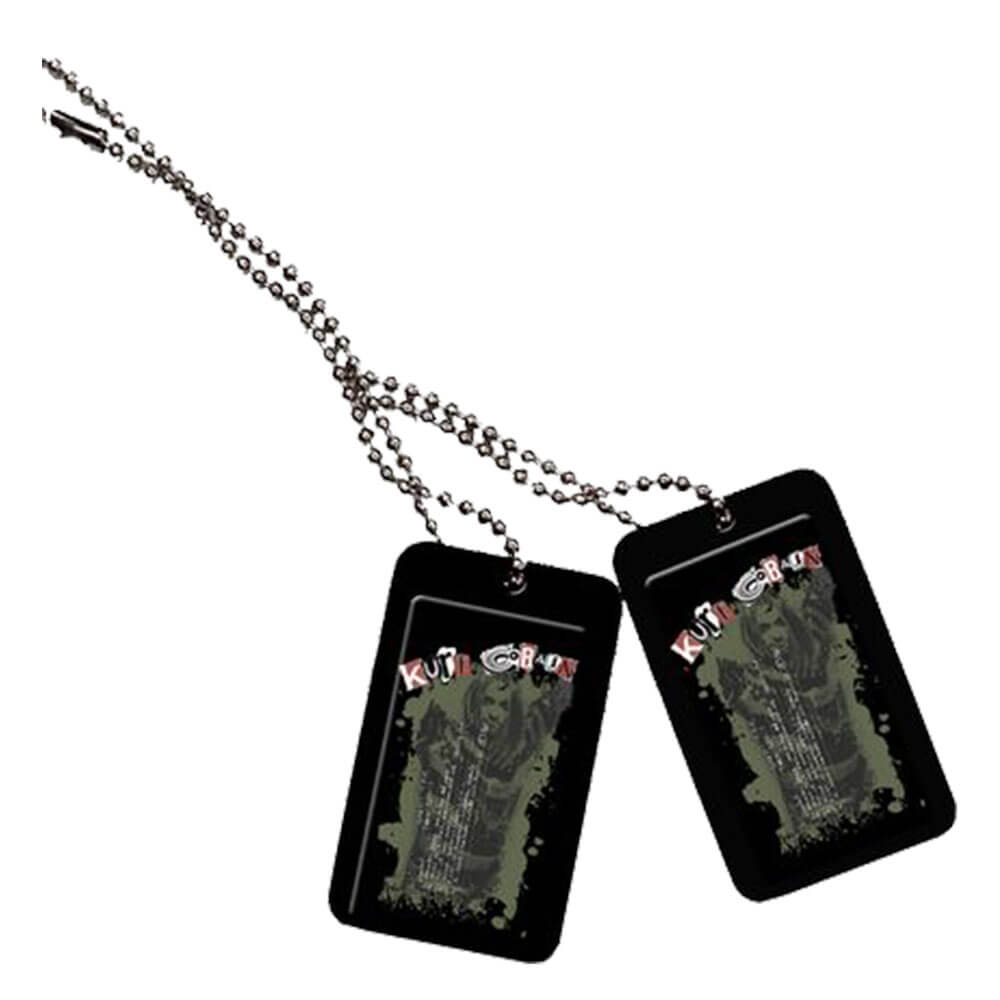 Kurt Cobain dogtags