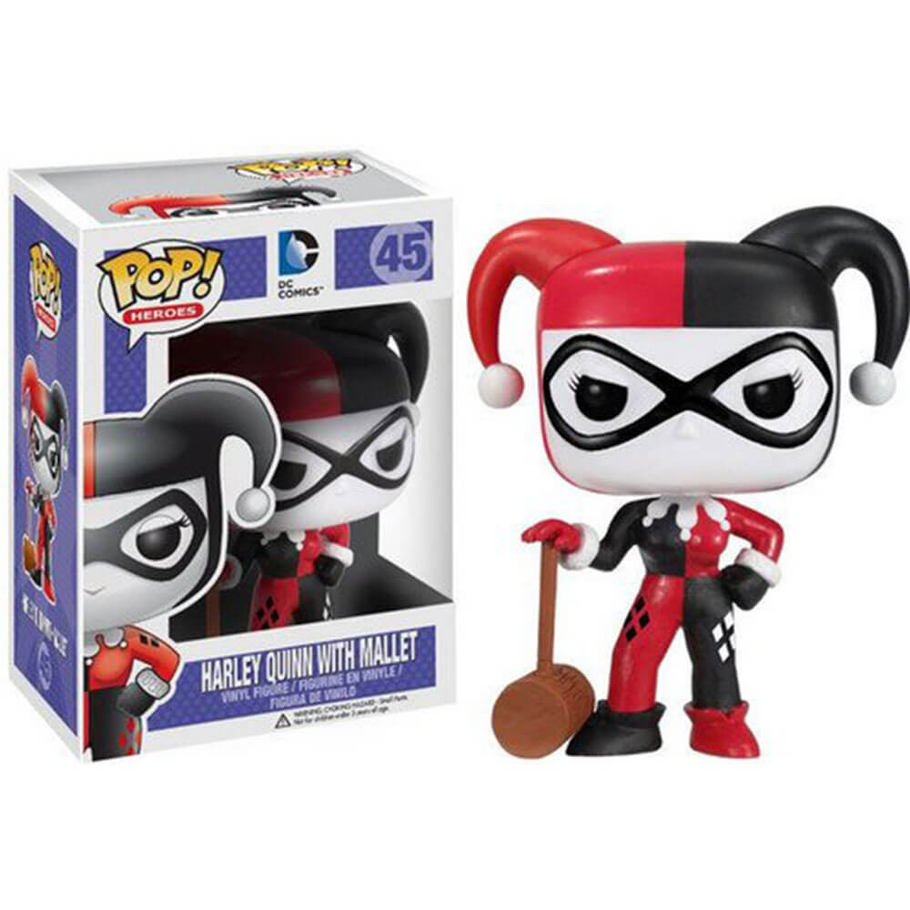 Batman Harley Quinn with Mallet US Exclusive Pop! Vinyl