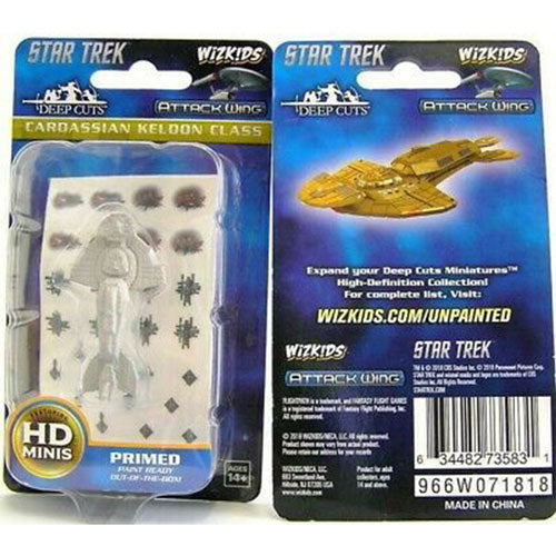 Star Trek Unpainted Ships Cardassian Keldon Class