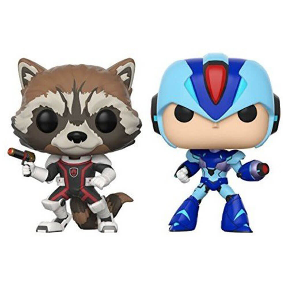 Marvel vs Capcom Infinite Rocket vs Mega Man X Pop! 2 Pk