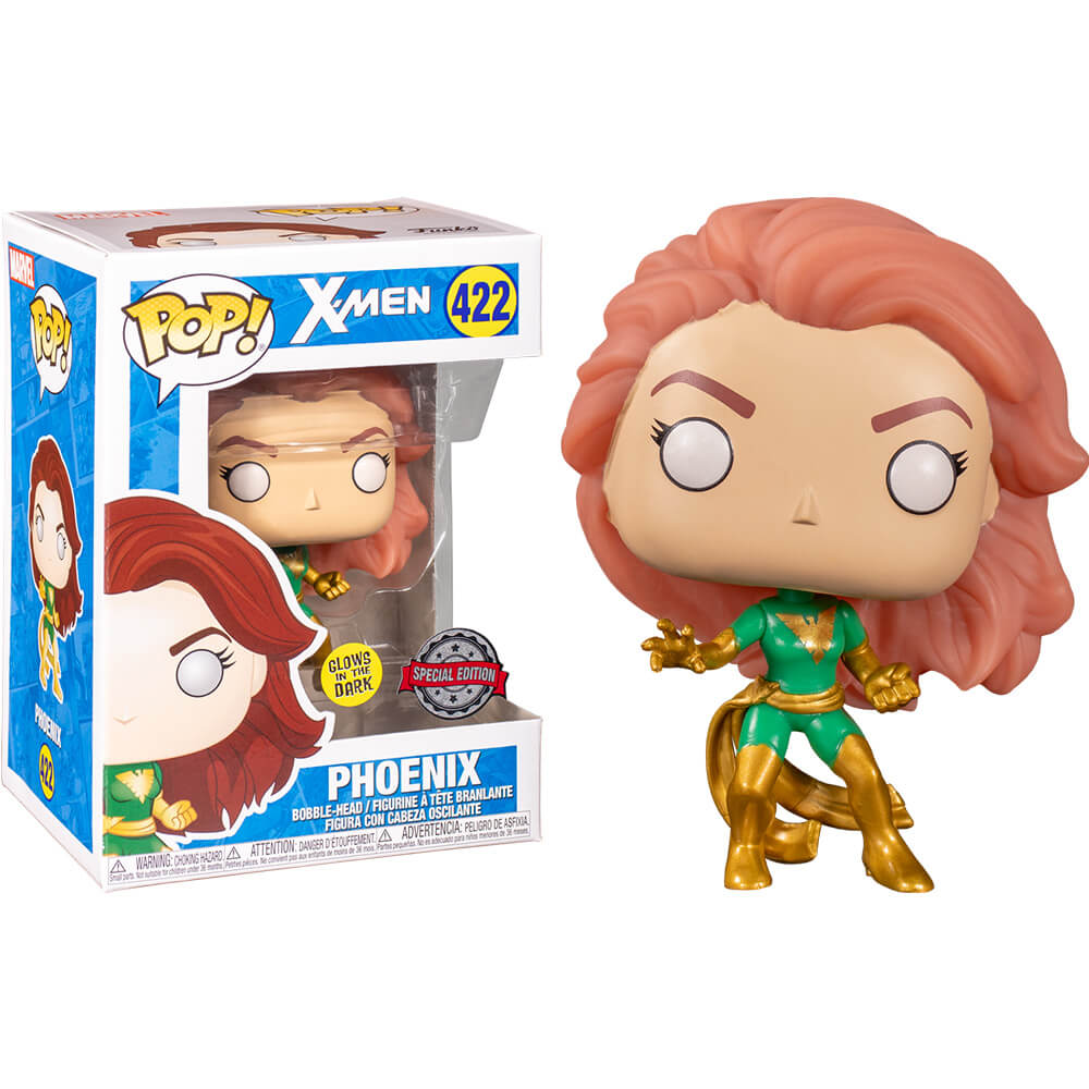 Dark Phoenix Green Glow US Excl Pop! Vinyl